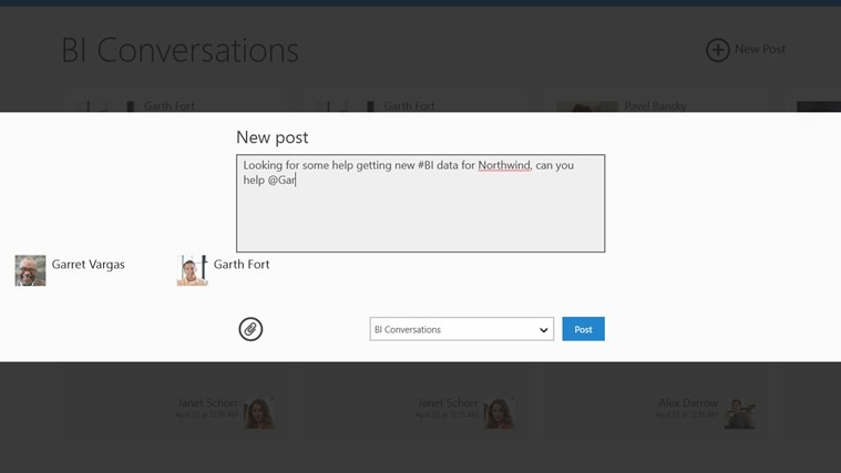 New Post in the BI conversations